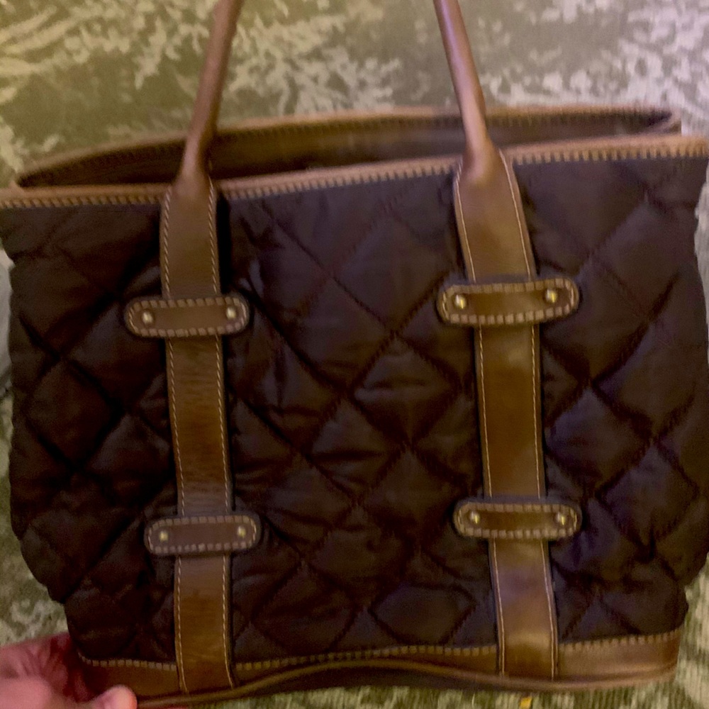 J Crew Nylon Quilted Handbag